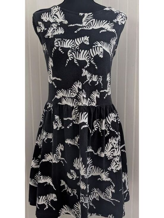 ASOS Dresses & Skirts - ASOS Black and White Zebra Print Sleeveless Dress UK 16 EU 44 US 12